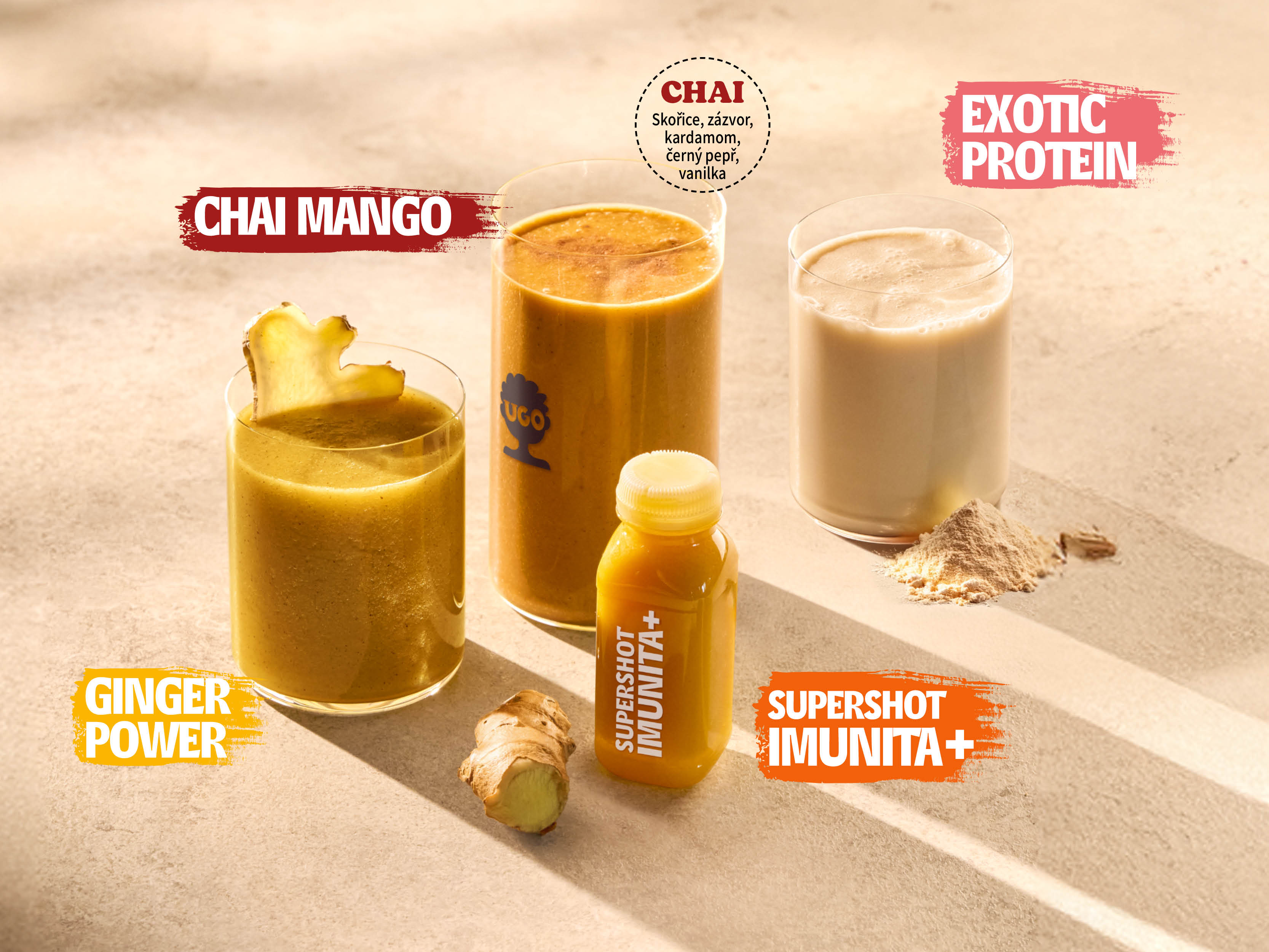 Podpořte imunitu s UGO podzimn&iacute;mi drinky